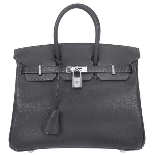Hermes graphite epsom - graphite,
