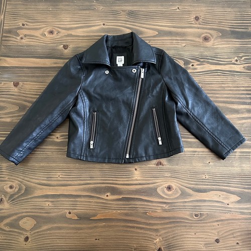 Baby gap faux leather moto - faux,
