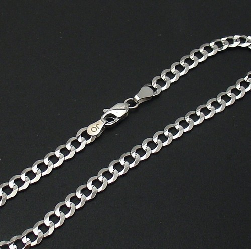 7mm unisex curb - 4.7mm, miami