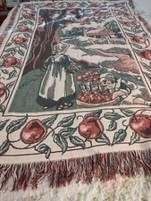 Woven throw blanket 62"x50"