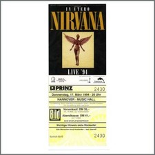 Nirvana 1994 Hannover
