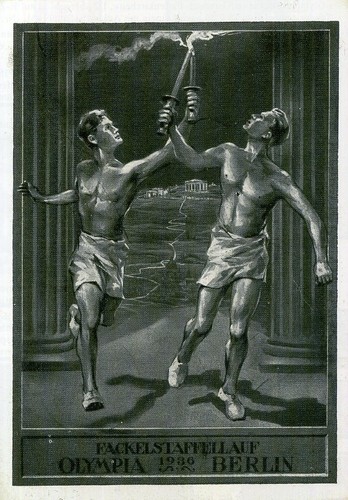Olympics berlin 1936 handbill - berlin,