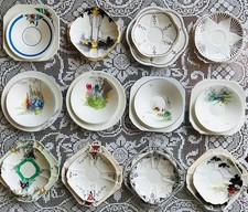 Shelley Bone China / Saucers &