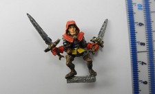 DUNGEONQUEST ADVENTURER Metal Vikas Swordmaster Empire Army Warhammer 1980s E2e