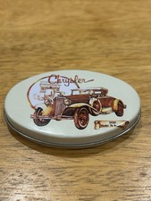 Vintage Collectible Chrysler Vintage Car Model 70 roadster From 1930 tin box