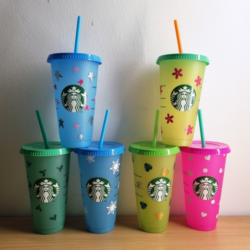 Starbucks reusable plastic - 6x,