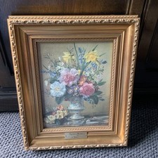 Vintage Gold Gilt Framed Art