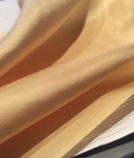 100% SILK TWILL CROCUS YELLOW