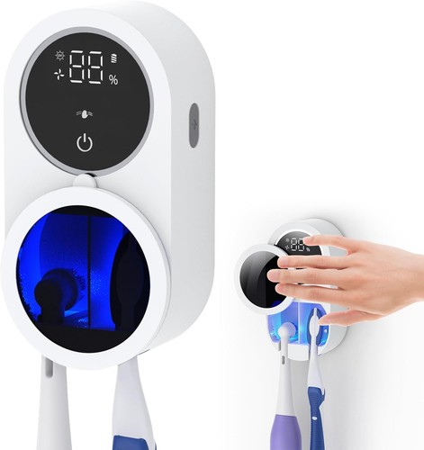 Toothbrush sanitiser holder - uv,