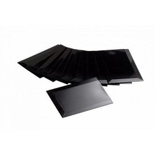 Plastic body filler spreaders. Plain black, 100mm wide. 100 spreaders 