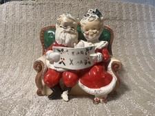 ANTIQUE SANTA CLAUS & MRS