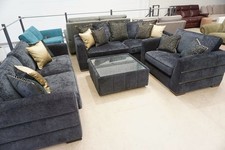 DFS black chenille fabric 4 &