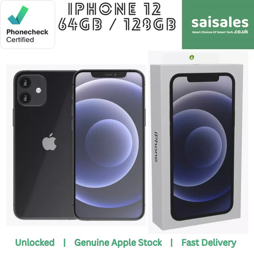 Apple iphone 64gb 128gb - apple, 12