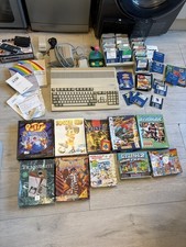 Amiga 500 Plus Console Modulator Joystick Games Bundle 100+ Games Bundle Job Lot