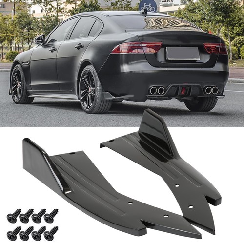 Gloss rear bumper spoiler lip - gloss,
