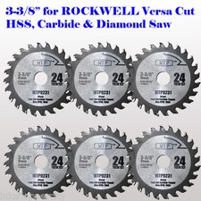  6x 3-3/8-inch Carbide Tip Saw