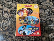 king arthur - vr troopers - digimon JETIX DVD FREE SHIPPING