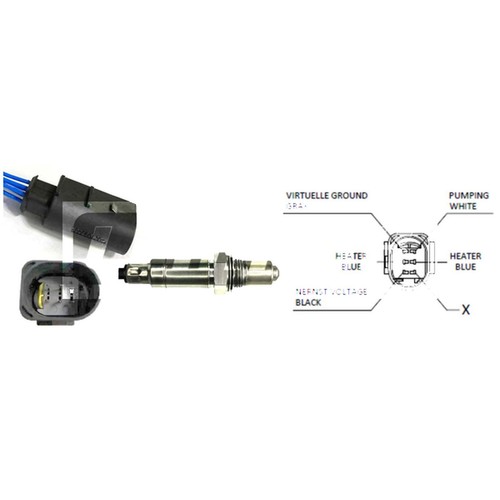 Lambda sensor for - lambda,