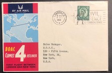 Qeii flight cover boac - gb,