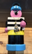 Bertie Bassett Liquorice Allsorts Money Box Vintage Plastic 12 Inch Tall