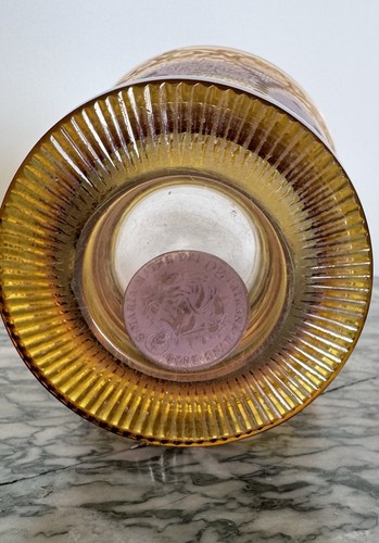 Biedermeier glass beaker - biedermeier,
