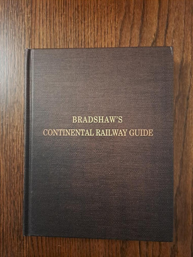 Bradshaw continental railway - continental,