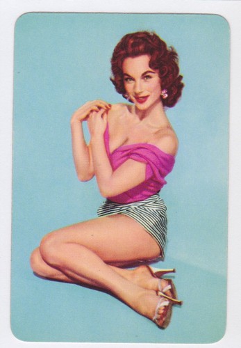 Glamour pin girl single - glamour, .single