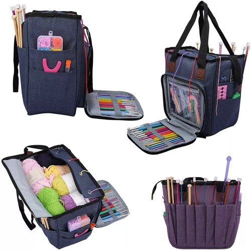 Portable yarn storage bag - portable,