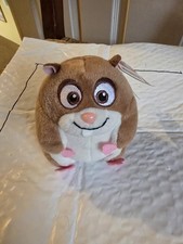 Disneyland Paris Disney Bolt Hamster Rhino Plush Stuffed Toy 7"