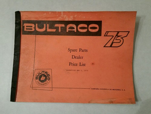 Bultaco spare parts dealer - spare,