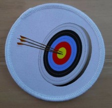 Archery Archer Bow and Arrow Target Patch Badge Patches Badges