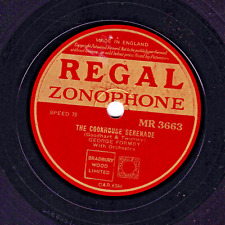 GEORGE FORMBY 78 COOKHOUSE SERENADE / CAN'T LOVE TWO  REGAL-ZONOPHONE MR 3663 E-