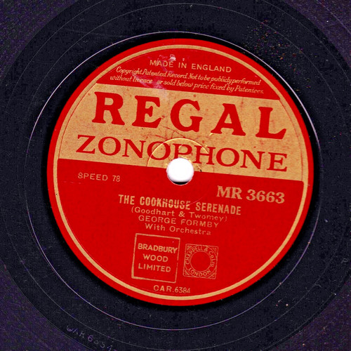 George formby cookhouse - george,