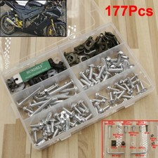 UK Silver Fairing Bolts Kit