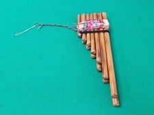 12" Bamboo Peruvian Flute Pan