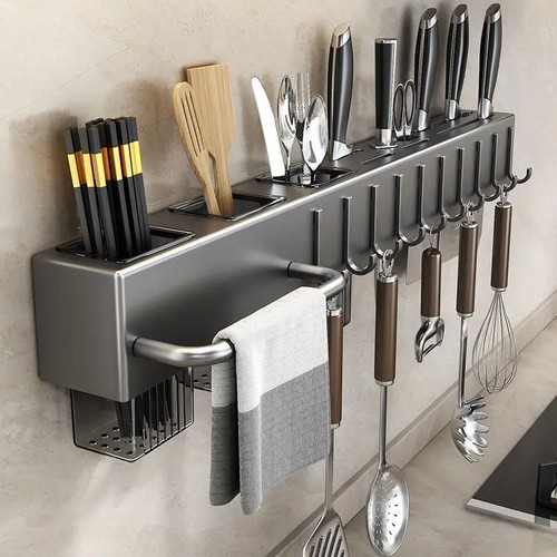 Kitchen hook rack - kitchen, wall
