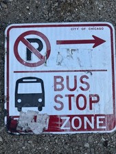 City Of Chicago  Bus Stop Tow