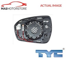 REAR VIEW MIRROR GLASS LHD ONLY RIGHT TYC 310-0251-1 FOR FORD MONDEO V