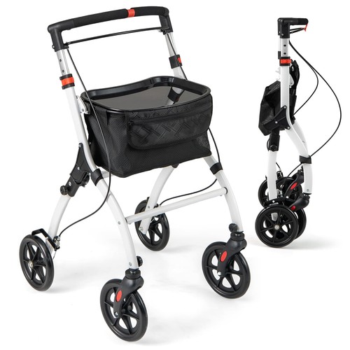 Wheel folding rollator - 4,