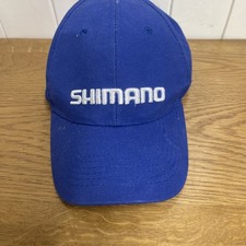 . Shimano Cycling Fishing Golf Baseball Cap Royal Blue, Adjustable Strap In VGC