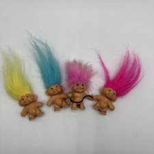 Collection Of Tiny Troll Pencil Toppers x 4
