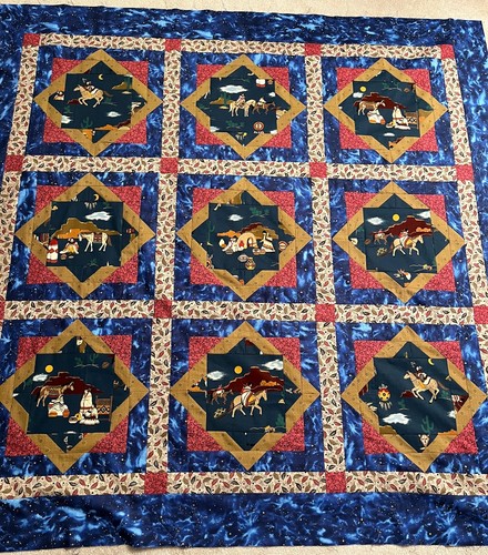 Unifinished quilt native - quilt,
