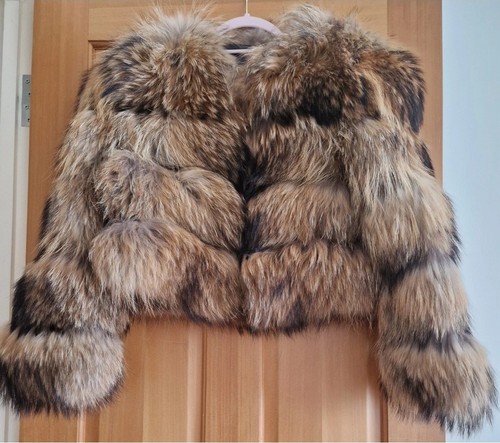 Real fur raccoon women - raccoon,