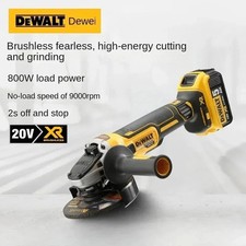 DEWALT DCG405 125mm Flat Head Angle Grinder Bare Tool 18V Brushless Lithium