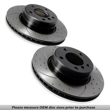 FRONT DRILLED GROOVED 310MM