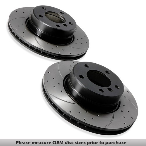 Front drilled grooved 310mm - drilled,