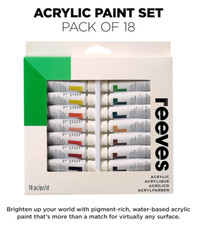 Reeves Acrylic Paint Highly