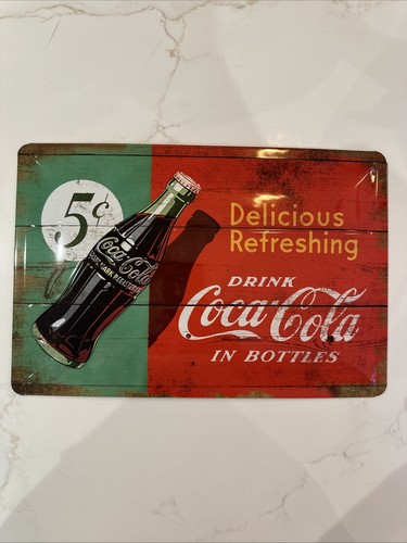 Coca cola nostalgic metal - nostalgic, wall