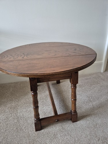 Antique oak gateleg - , drop-leaf