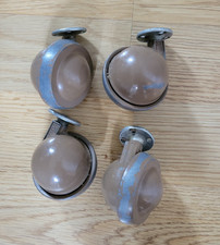 4 Vintage Furniture Ball Castors Shepherd